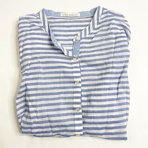 5/$25 Button Front Striped Top